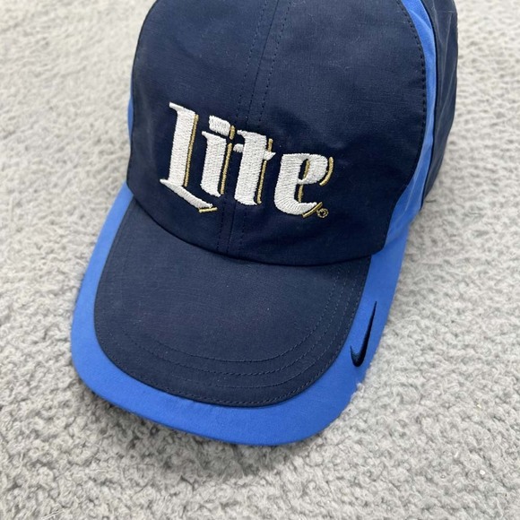Nike Golf Hat Cap Mens One Size Strapback Lightweight Lite Beer Emrboidered - Picture 2 of 9